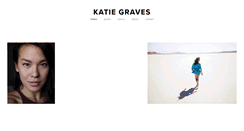 Desktop Screenshot of katiegraves.net